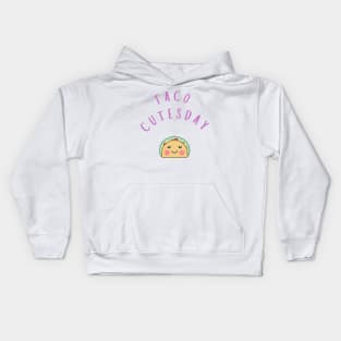 Taco Cutesday Kids Hoodie